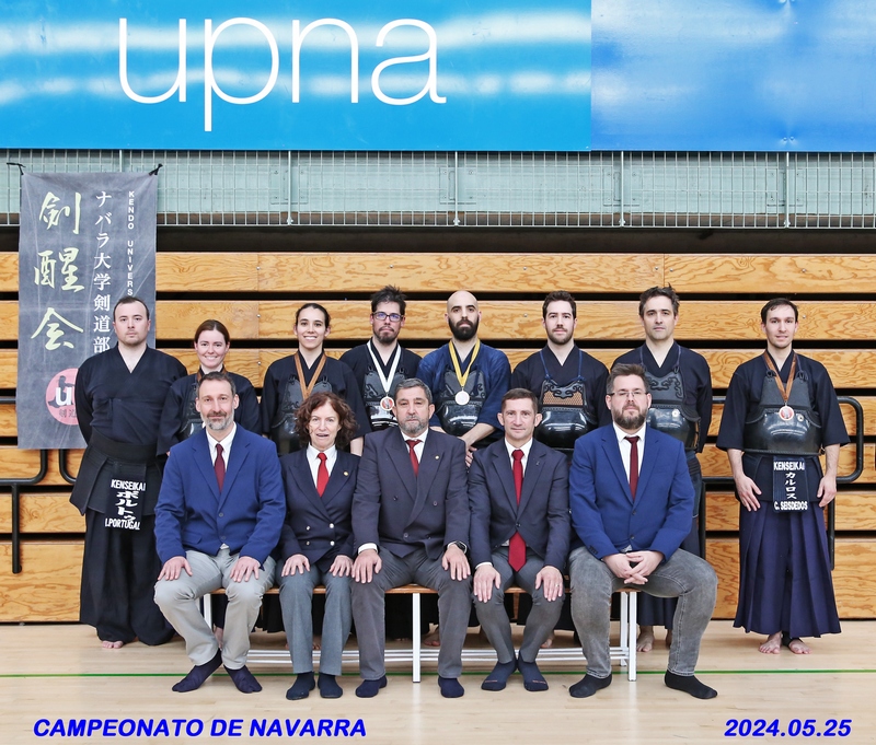 V Campeonato Navarro de Kendo. Pamplona 25-05-24. Resultados.